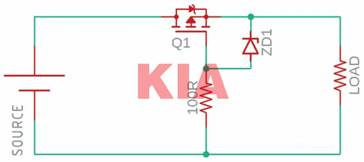 pmos防反接電路