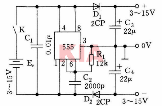 單電源轉(zhuǎn)雙電源電路