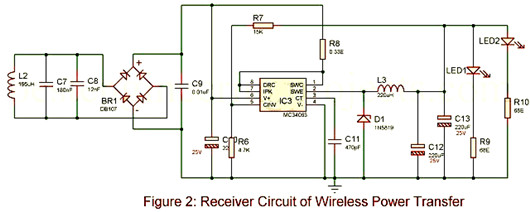 無(wú)線充電電路,充電器