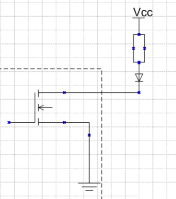 開漏輸出,電路