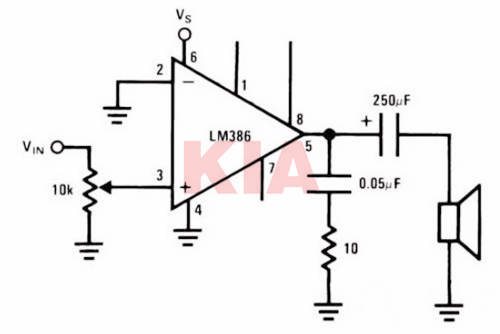 lm386功放,lm386音頻