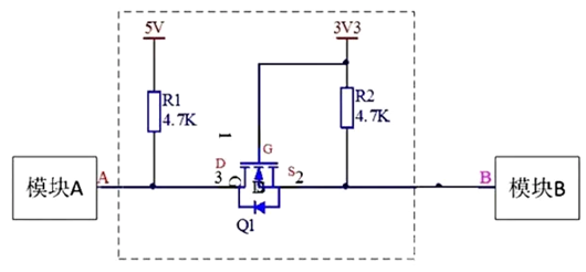 mos管電平轉(zhuǎn)換電路