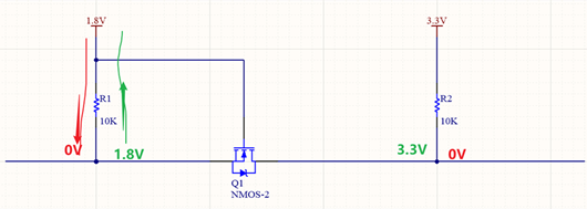 mos管電平轉(zhuǎn)換電路