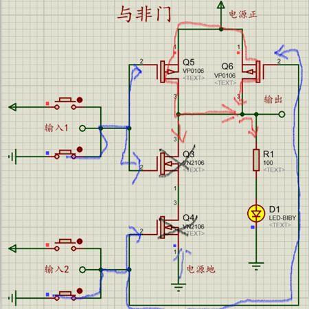 MOS管,邏輯門電路