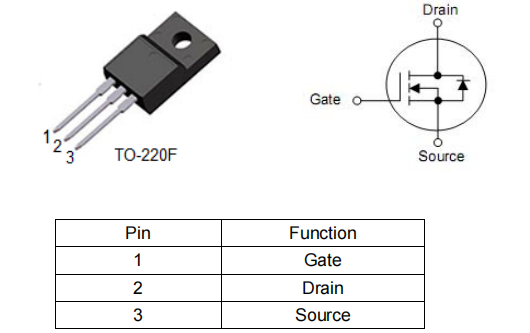 電機(jī)驅(qū)動(dòng)mos,800vmos,?10a800v,KNF6180B場(chǎng)效應(yīng)管參數(shù)-KIA MOS管